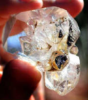 Herkimmer Diamond crystal Tara Greene Psychic taro